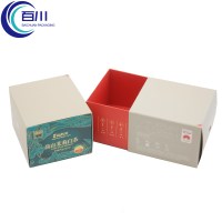 Caja de Regalo de Papel Personalizada de Alta Calidad con Cajones Portátiles para Frascos, Cosméticos, Jabones o Productos de Té