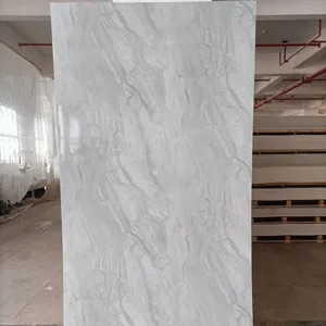 fire proof pvc marble look panels flexible marble acrylic panel