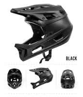 RTS 2023 batfox nouveau casque de sécurité de descente vtt, casque intégral de vélo bmx intégré