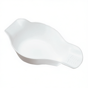 Bidé portátil de polipropileno para asiento de inodoro elevado, color blanco, 36 cm de largo, 22 cm de ancho, 13,5 cm de altura - Product Image 2