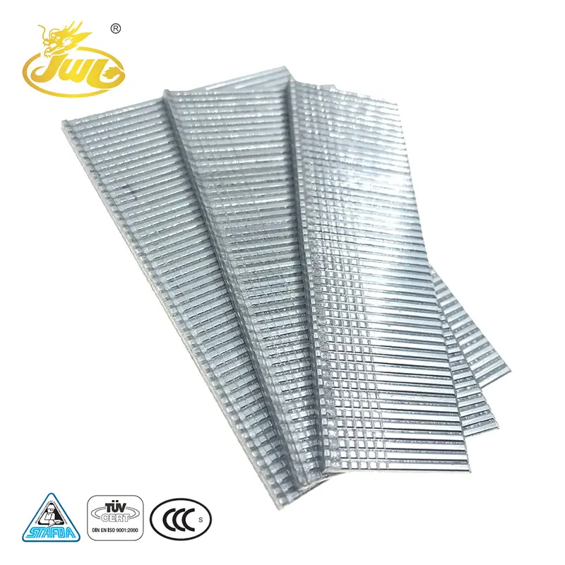 Metal Nail Factory Wholesale Zinc Plated Iso Standard Silver Yellow Color Metal T Series Brad Nails