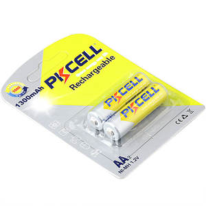 PKCELL, лучшая продажа, Ni-MH Nimh аккумуляторная батарея AA1300 1,2 В, 1300 мАч - Product Image 3