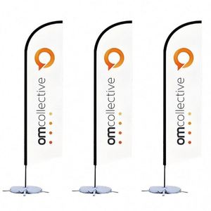 Factory Wholesale Digital Printed Feather <b>Flags</b> Custom Any Logo or Design Single or Double Sided for Advertising - Product Image 6