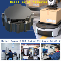 Actuador de articulación robótica sin escobillas de 80 mm con caja de engranajes planetaria integrada, 310 RPM, 6 Nm, motor servo impermeable para robótica