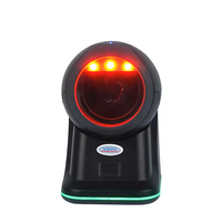 Lecteur de codes QR en gros 1D 2D USB de bureau Scanner PDF417 pour systèmes de point de vente en stock Garantie 1 an