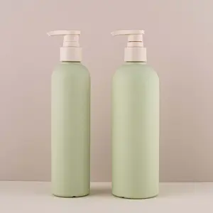 200ml 260ml 400ml 500ml embalagem cosmética biodegradável creme bomba loção vazio frasco de shampoo