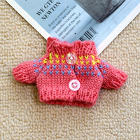 Nouveaux produits 2026 : Pulls à boutons Moru Doll, Pulls Moru Doll, Vêtements pour poupées Kt à moins d'un dollar, 10cm, 14cm