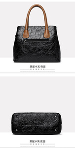 Nouveau sac bandoulière tendance grande capacité en cuir PU souple pour femme, sac à main de luxe de créateur - Product Image 5
