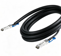 Kabel DAC QSFP-DD ke QSFP 400G untuk Server NIC Storage Array Rack to Rack Switch Uplink Koneksi Tembaga Pasif