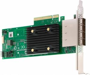 Adaptador HBA de Almacenamiento Tri-Modo de 12 Gb/s, 16 Puertos Externos, Modelo 9500-16E, para Expansión de Almacenamiento de Servidores de Centro de Datos, PCIe NIC - Product Image 2