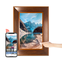 Pro bingkai foto Digital 10.1 ", bingkai foto Digital WiFi layar sentuh IPS otomatis berputar, dilengkapi gambar video melalui Frameo, bingkai gambar elektronik