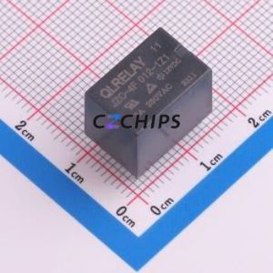 JZC-4F 012-1Z1 Signal Relay Through hole,15.5x10.5mm Relay 12V 1 Changeover: 1C (SPDT-Changeover)::: 6 3A-30VDC/3A-250VAC - Product Image 1