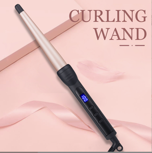 Hot bán gốm điện tóc Curler Con lăn LCD Cone uốn sắt Wand với PTC nóng nhanh đối lưu uốn sắt - Product Image 2