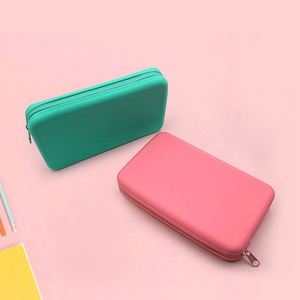 Fashionable Creative Waterproof Zipper Large Makeup Brush Pouch Travel Portable Stylish Home Decor Style Cosmetic Storage Case - Product Image 2