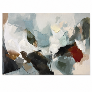 Stampa su Tela Astratta di Alta Qualità, Dipinto a Olio Fatto a Mano, Arte Murale Incorniciata per Decorazione d'Interni di Uffici, Hotel e Gallerie - Product Image 4