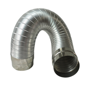 Nouvelle hotte de cuisine conduit de <span class=keywords><strong>Ventilation</strong></span> industriel en aluminium pur Flexible conduit d'<span class=keywords><strong>air</strong></span> semi-rigide pour la <span class=keywords><strong>Ventilation</strong></span> d'échappement de cuisine - Product Image 5