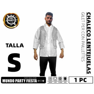 Gilet di paillettes da uomo #87704 - Product Image 1