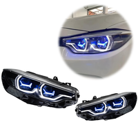 Conjunto de Faros LED para BMW Serie 4 F32 425i 428i 430i 2013-2020, Plug and Play, Lente de Proyector DRL, 6000K