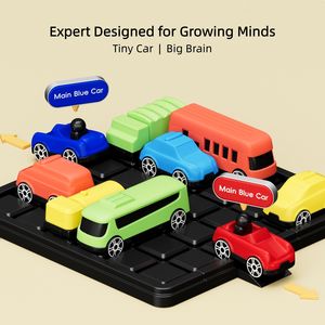 PUNGROW 250 Challenge Puzzle Board <span class=keywords><strong>Game</strong></span>, Matériel éducatif, Jouet de construction, Jeux de table pour enfants, Thème Voiture, Trafic, Évasion - Product Image 4