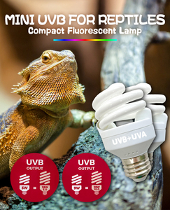 Meilleure Vente 2026 – Tube Fluorescent en Verre Spirale 15W UVB 10.0 5.0 pour Animaux <span class=keywords><strong>de</strong></span> <span class=keywords><strong>Compagnie</strong></span> des Amateurs <span class=keywords><strong>de</strong></span> Serpents et <span class=keywords><strong>de</strong></span> Lézards - Product Image 5