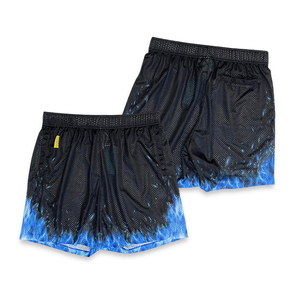 Pantalones Cortos de Baloncesto Personalizados OEM Estilo Urbano, Sublimados, de Malla, Secado Rápido, Transpirables, Talla Grande para Hombre - Product Image 1