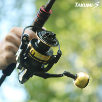 Moulinet de pêche LINNHUE ODM HR1000-7000 de haute qualité avec poignée en métal EVA, résistance maximale de 8 kg, moulinet spinning pour la pêche en eau salée