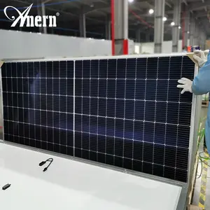 Anern paneles solares套件12v 220v 450w 500w 550w bipv太阳能电池板