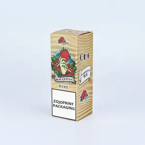 Commercio all'ingrosso monouso Custom 0.5ml 1ml Cart Pen Packaging bella carta pieghevole scatola di imballaggio