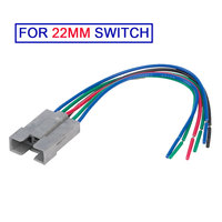 Prise de connexion d'extension en plastique 16 mm 19 mm 22 mm 5A 250VAC, prise double triple câble 19 mm
