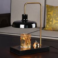 Vente en gros lampe chauffe-bougie en marbre lampe de fusion de cire