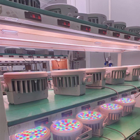 Luz Exterior RGBW de 150w 250w, 150 Metros, Zigbee, Consola de Jardín, Luminaria DMX, Reflector LED Exterior YY-SG0038