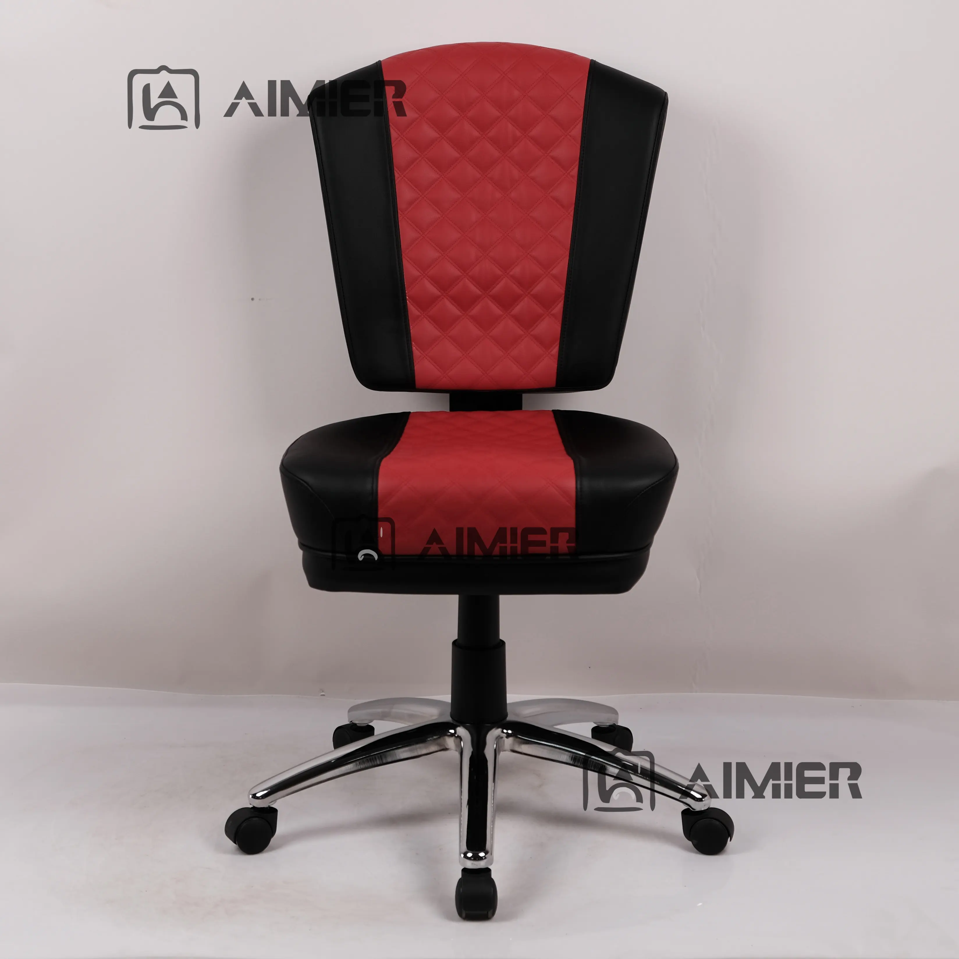 Best Selling Swivel Seating Poker Chairs Move Black Poker Chair Five-Wheeled Casino Chair With Castors