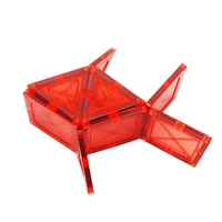 Wellbbplay - Juego de 100 Piezas de Bloques Magnéticos Educativos para Niños Pequeños, Bloques de Juego de Ensamblaje de Formas 3D Creativas STEM