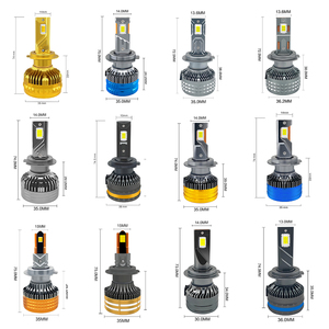 Xe đèn pha đèn 5500lm 55 Wát công suất cao với Fan CSP LED H11 H1 H4 H7 Hb3 9005 HB4 9006 9012 CANBUS Car Led Đèn Pha bóng đèn - Product Image 6