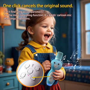 Micrófono de Karaoke K6 RGB con conectividad Bluetooth Ideal para vacaciones festivas Regalar y disfrutar de la música en las fiestas - Product Image 2