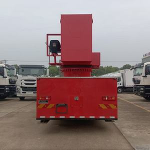 <span class=keywords><strong>Camion</strong></span> de travail aérien Dongfeng, hauteur 45 m, double essieu arrière, flèche en acier haute résistance, système de protection de sécurité - Product Image 6
