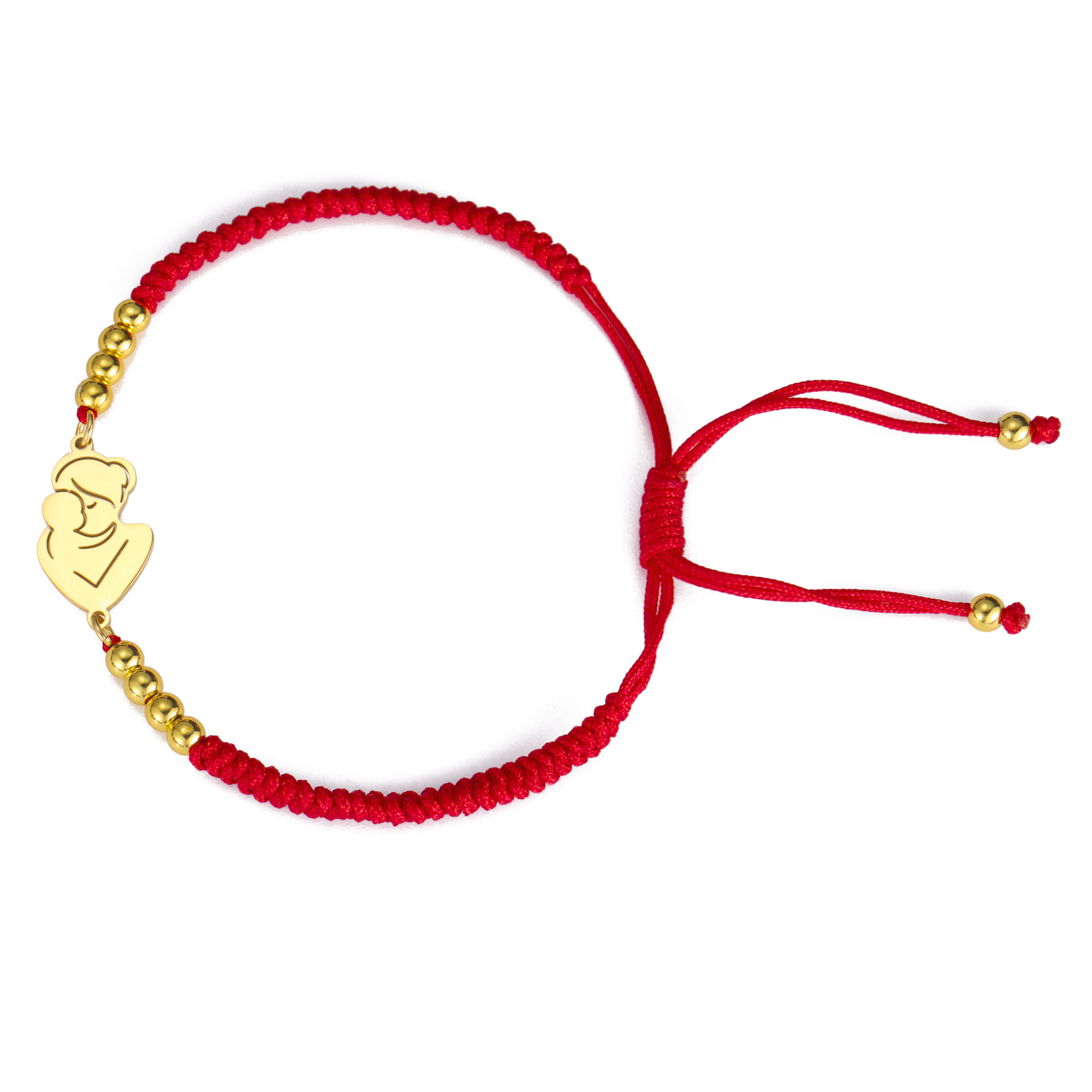 Red Rope/Mommy Holds Baby