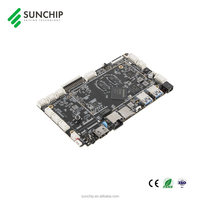 SUNCHIP RK3568, distributeur automatique, terminal de beauté, machine d'affichage numérique, PCB intégré, carte mère Android, LVDS EDP 4G