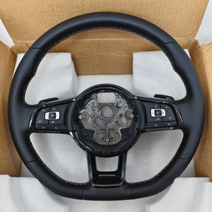 Volante Deportivo Personalizado <span class=keywords><strong>de</strong></span> Alta Gama para VW <span class=keywords><strong>Golf</strong></span> 6 7 6R MK6 MK7 MK7.5 <span class=keywords><strong>GTI</strong></span> Jetta Passat CC - Product Image 1