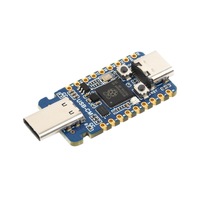 Placa de Desarrollo de Microcontrolador MicroSnow Raspberry Pi RP2350A, Doble Núcleo, Doble Arquitectura, Pico2, USB Tipo-C, 15 Pines GPIO
