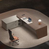 Escritorio y Silla Ergonómicos para Computadora, Combinación de Panel de Madera, Modernos, Ajustables en Altura Automáticamente, Venta Directa de Fábrica
