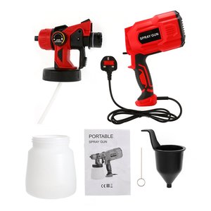 เครื่องพ่นสีไฟฟ้ามือถือ hvlp 550W ปืนสเปรย์พลังสูง