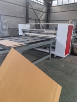Machine de laminage à chaud manuelle de haute qualité pour boîtes en carton ondulé avec une capacité de production de 60 m/min