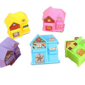 Mini-villa autonome à construire soi-même pour enfants de 4 à 6 ans, jouet de jeu d'imitation avec meubles et figurines - Product Image 4