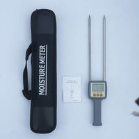 Humidimètre industriel portable TK100M pour balles de papier en ABS, précision de 0,5 %, plage de mesure de 0 % à 99 %, mesure des rouleaux de papier usagé