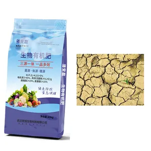 Prevent Improve Soil Hardening Issue Organic Fertilizer for Watermelon Bacteria Source Activation