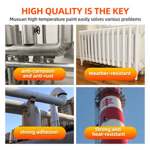 <span class=keywords><strong>Peinture</strong></span> résistante aux hautes températures 800 degrés, <span class=keywords><strong>tuyau</strong></span> d'échappement, four, anti-corrosion et anti-rouille, <span class=keywords><strong>peinture</strong></span> métallique argentée - Product Image 3