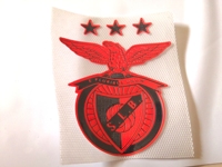 Patch d'équipe de football étiquettes tissées 3D étiquettes thermocollantes en silicone TPU haute densité pour vêtements chaussures sacs Patch en relief
