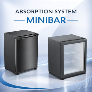 ตู้เย็นมินิบาร์ในห้องพักโรงแรม ระบบทำความเย็นประหยัดพลังงานแบบเงียบ สำหรับโครงการบริการจัดเลี้ยง ด้วยการออกแบบเทคโนโลยีขั้นสูง - Product Image 1