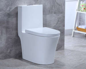 Chaozhou Usine En Gros S Piège WC Ensemble De Toilette <span class=keywords><strong>Sanitaire</strong></span> Armoire D'eau Une Pièce En Céramique Toilettes pour Salle De Bains - Product Image 1